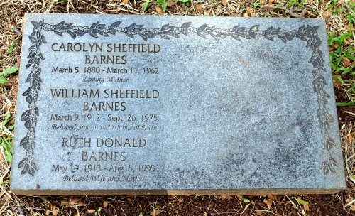 Ruth Donald memorial inscription