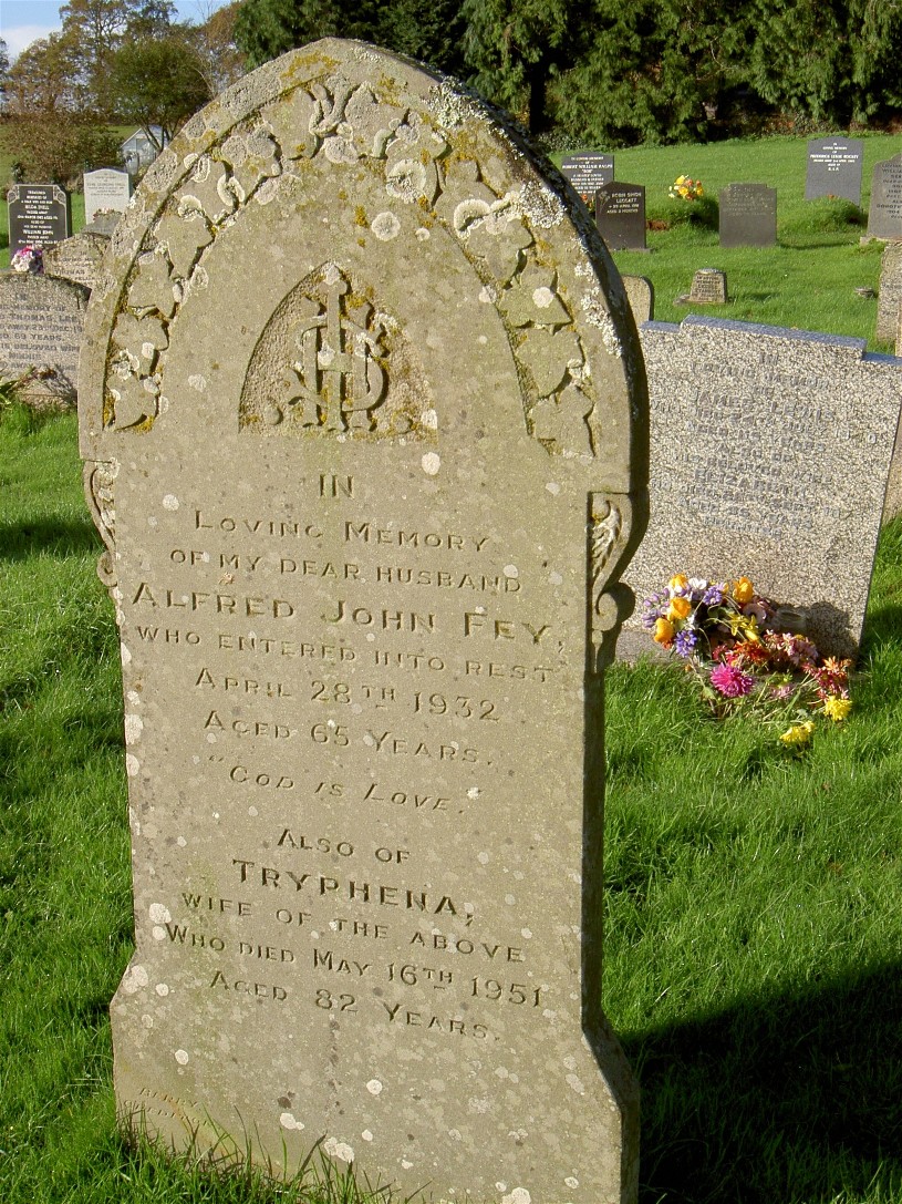 alfred and tryphena grave