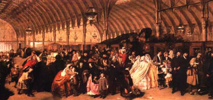 Frith's painting of Paddington