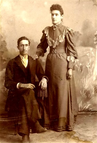 Arthur Sharland and Sarah Jennie Carter
