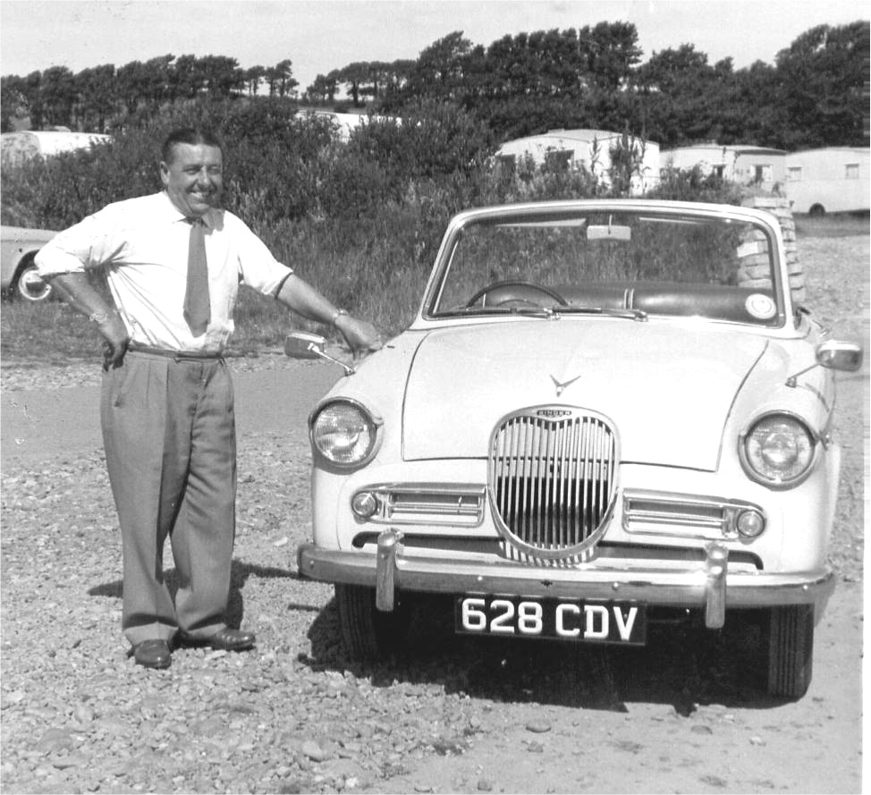 Laurie and car