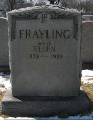 Ellen's grave